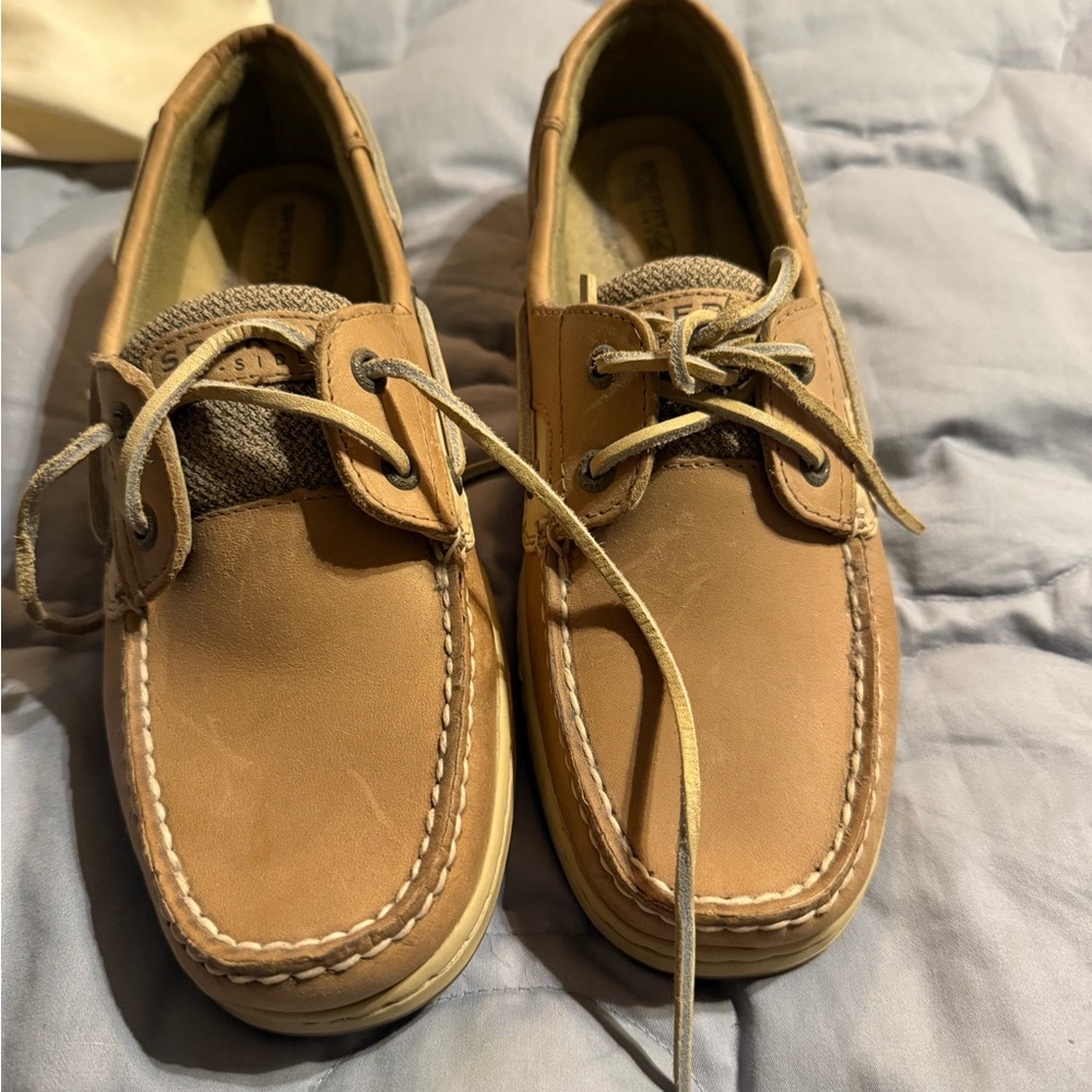 Tan Boat Shoes